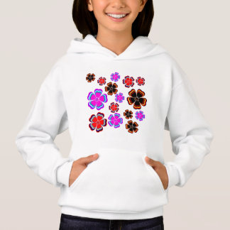 Camiseta Flor Hoodie