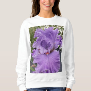 Camiseta Flor Iris Flores Roxo Lavanda Lilás Floral