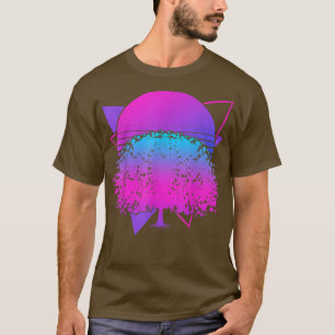 Camiseta Flor japonês Sakura 90s Art Vaporwave Cher