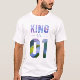 Camiseta Flor King e Rainha 01