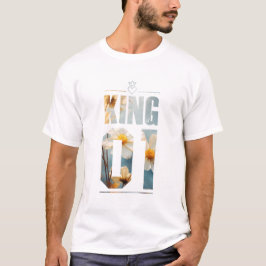 Camiseta Flor King e Rainha 01