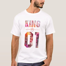 Camiseta Flor King e Rainha 01