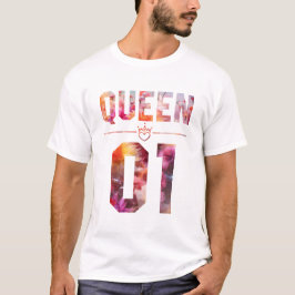 Camiseta Flor King e Rainha 01