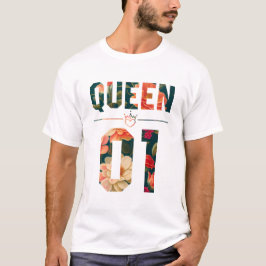 Camiseta Flor King e Rainha 01