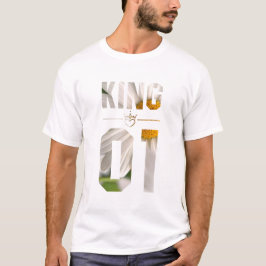 Camiseta Flor King e Rainha 01