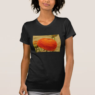 Camiseta Flor Laranja