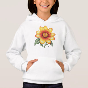 Camiseta Flor Laranja