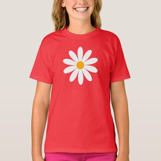Camiseta Flor Margarida (Frente)