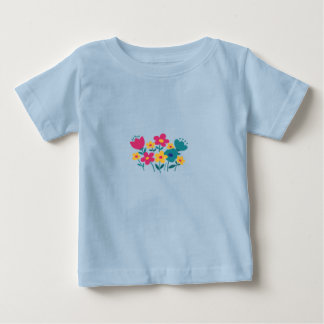 Camiseta flor minimalista