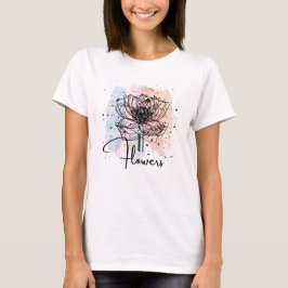 Camiseta Flor multi