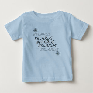Camiseta Flor Nacional do Corno da Bielorrússia