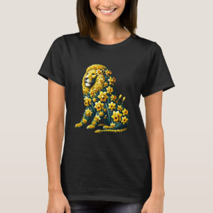 Camiseta Flor Narciso Leão Floricultura Jardinagem