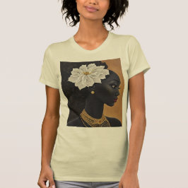 Camiseta Flor no Cabelo