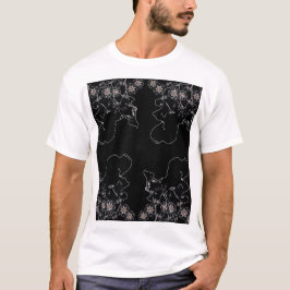 Camiseta Flor noturno