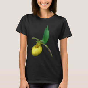 Camiseta Flor Orquídea Amarelo-Selvagem