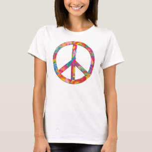 Camiseta Flor Power Peace