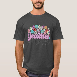 Camiseta Flor retrô do professor 5
