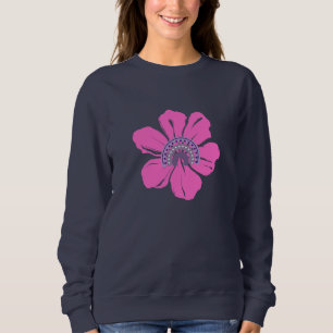 Camiseta Flor rosa-de-Verão