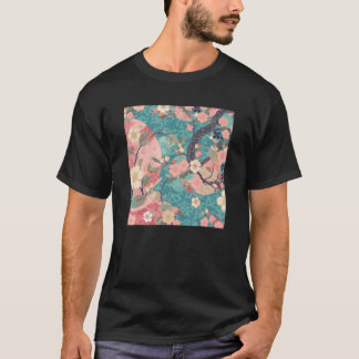 Camiseta Flor Rosa-Rosa-Sakura, Flor-de-cereja japonês