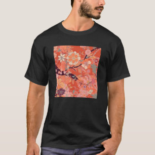 Camiseta Flor Rosa-Rosa-Sakura, Flor-de-cereja japonês