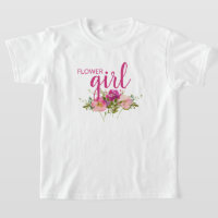 Camiseta Flor Rosa Watercolor Floral Casamento Flo