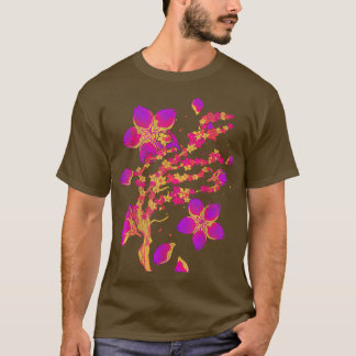 Camiseta Flor Sakura Japonês Retro 90s Cherry Vaporwave
