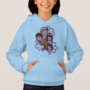Camiseta Flor Scooby-Doo de Paisely e o grupo