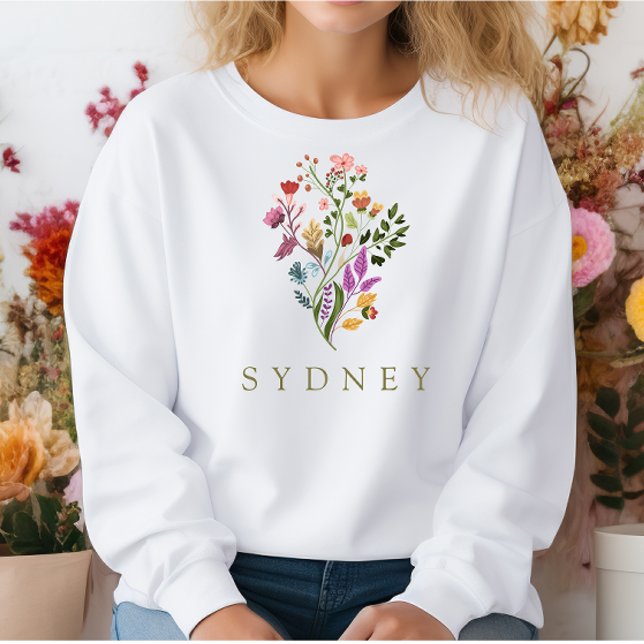Camiseta Flor selvagem (Criador carregado)