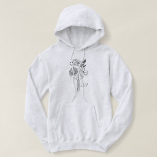 Camiseta Flor Selvagem Mínima de Boho, bohemiam, arte mínim