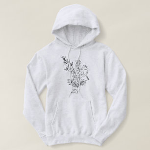 Camiseta Flor Selvagem Mínima de Boho, bohemiam, arte mínim