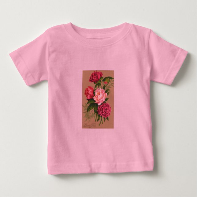 Camiseta Flor Shirt Todler (Frente)
