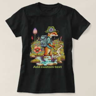 Camiseta Flor silvestre, Raposa-viajante-cega, Amantes de R
