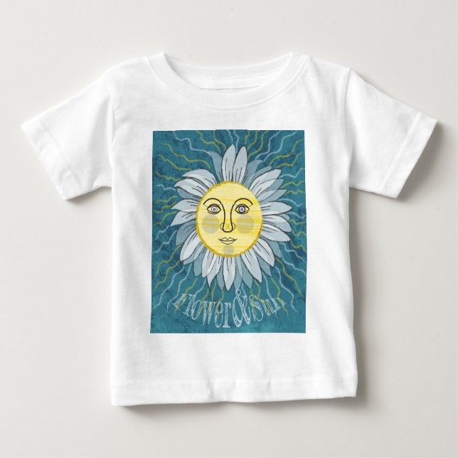 Camiseta Flor & Sol - Natureza (Frente)