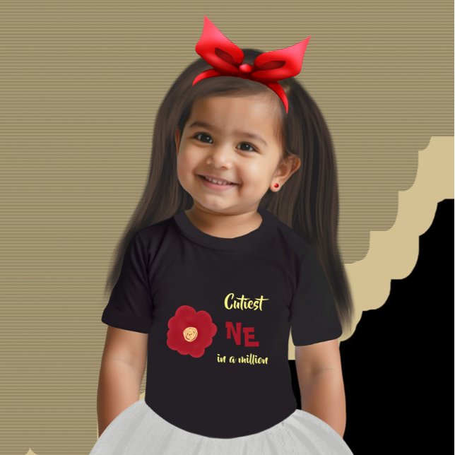 Camiseta Flor vermelha (Criador carregado)