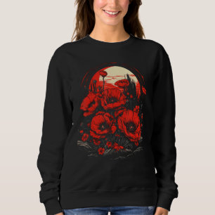 Camiseta Flor Vermelho Pulverizador Japonês Art Lover G Jap
