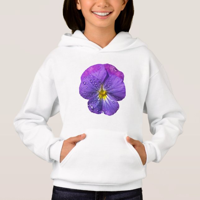 Camiseta Flor Viola (Frente)