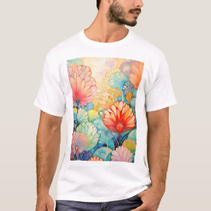 Camiseta Flora 5 Pastel Floral