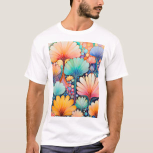 Camiseta Flora 6 Pastel Floral