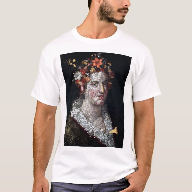 Camiseta Flora, Arcimboldo (Frente)