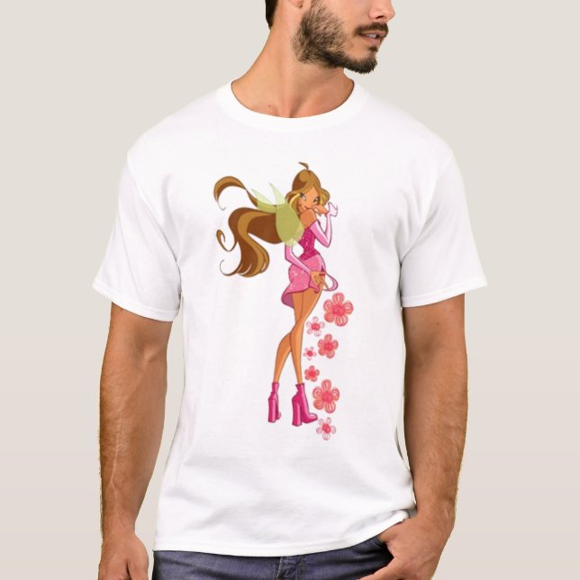 Camiseta Flora Winx (Frente)