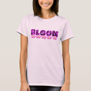 Camiseta floração
