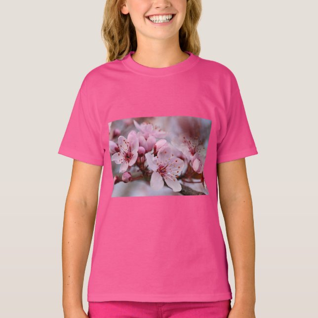 Camiseta floração floral (Frente)