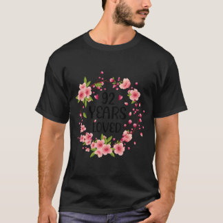 Camiseta Floral 92 92Nd 92 Anos Amado