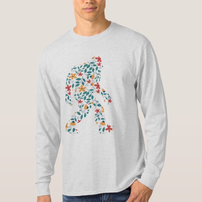 CAMISETA FLORAL BIGFOOT (Frente)