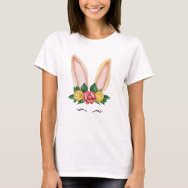 Camiseta Floral Bunny Fantasy