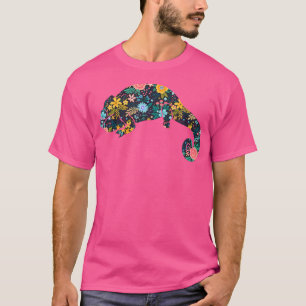 Camiseta Floral Chameleons Silhouette Girls Chameleons Liza