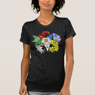 Camiseta Floral da Estrela Oriental