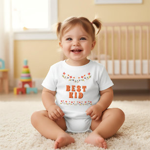 Camiseta Floral das melhores crianças
