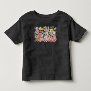 Camiseta Floral de Bordado Gráfico do BUGS BUNNY™