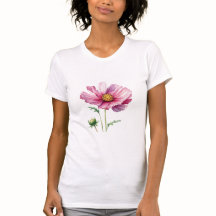 Camiseta Floral de Dacil Watercolor